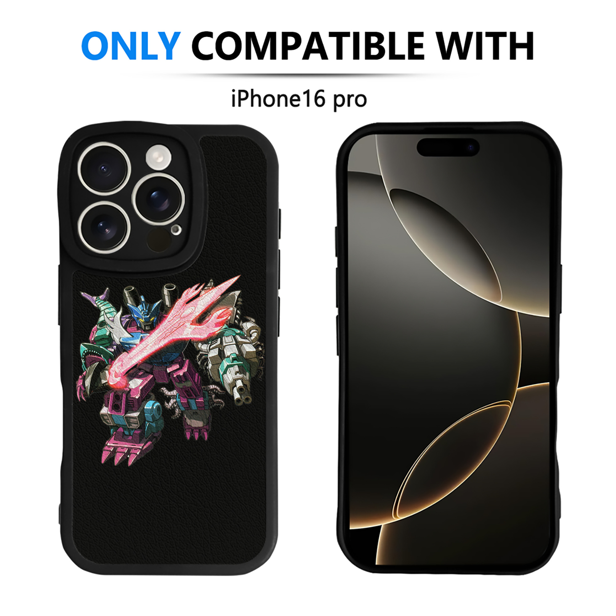 （画像用）  【iPhone 16シリーズ対応】シリコンスマホケース（レザー調） 材質：シリコン